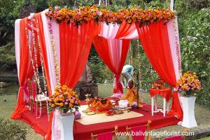 mandap indian wedding Bali